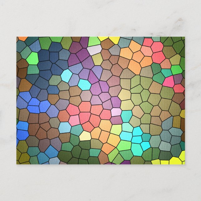 Glass von Shirley Taylor Postkarte (Vorderseite)