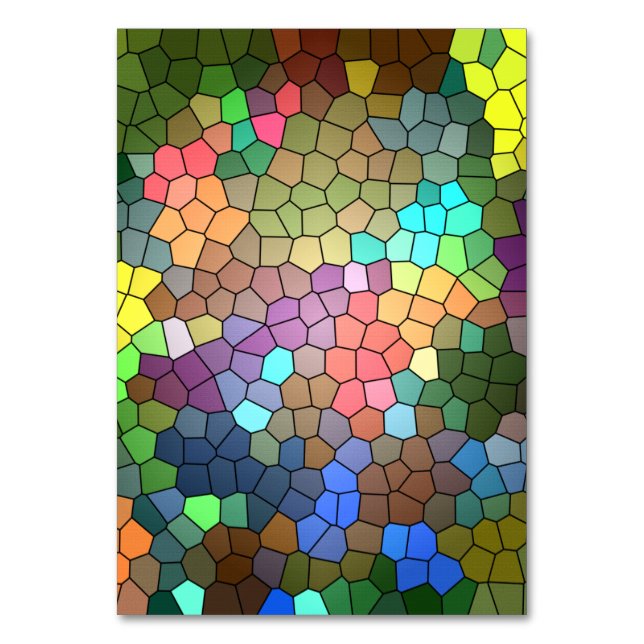 Glass von Shirley Taylor Tischnummer (Vorderseite)