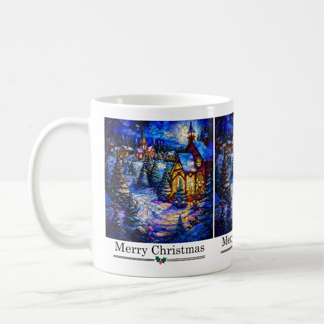 Glass Weihnachten-Tasse Kaffeetasse (Links)