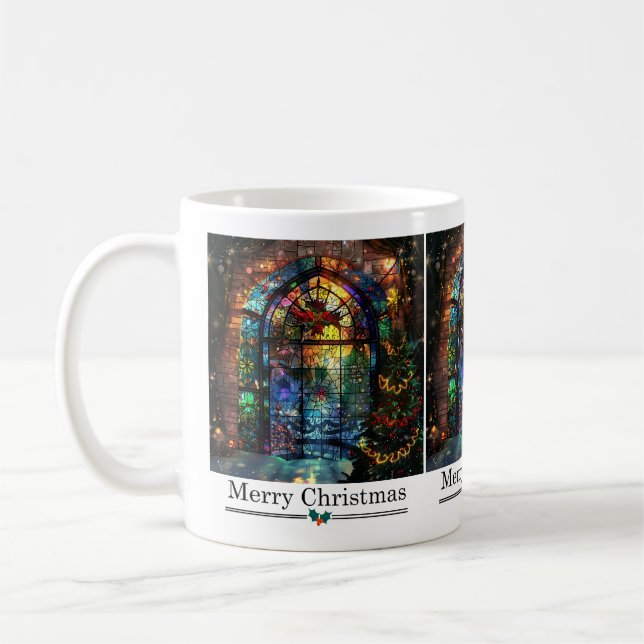 Glass Weihnachten-Tasse Kaffeetasse (Links)