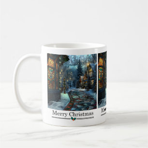 Glass Weihnachten-Tasse Kaffeetasse