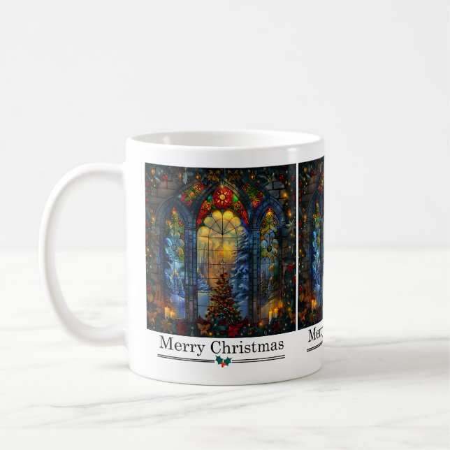 Glass Weihnachten-Tasse Kaffeetasse (Links)
