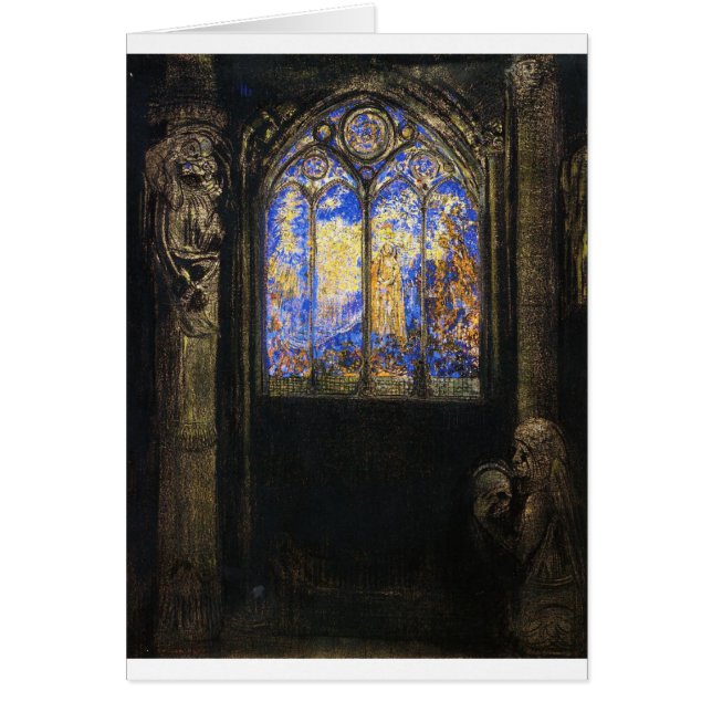 Glass Window by Odilon Redon (Vorne)