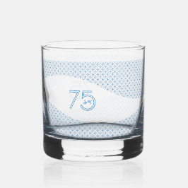 Glass zum 75. Jahrestag Whiskyglas
