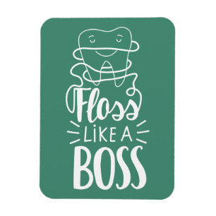 Glasschlacke mögen einen Chef Magnet