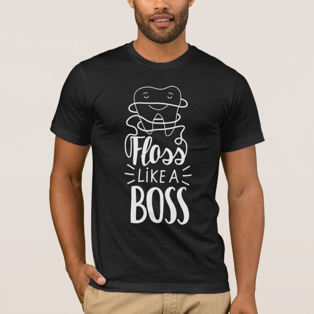 Glasschlacke mögen einen Chef T-Shirt (Vorderseite)