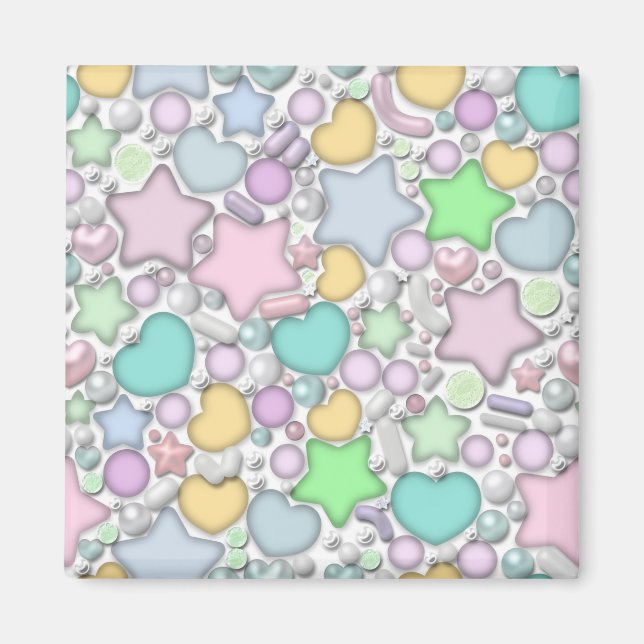 Glasschmuck Magnet (Vorne)