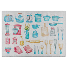 Glasschneidebrett - Küchengeräte Schneidebrett