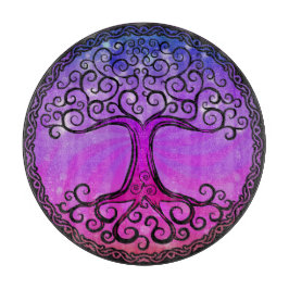 Glasschneiden-Brett - 'keltischer Baum von Life Schneidebrett