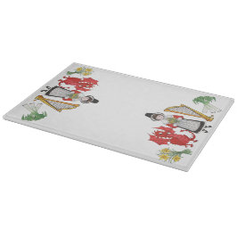 Glasschneiden-Brett: Narzissen-Drache-Porree-Harfe Schneidebrett