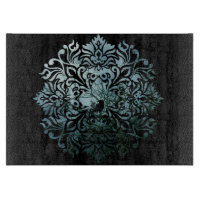 Glasschneiden-Brett - 'sitzendes Raven