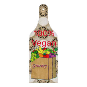 Glasschneider 100% Vegan Schneidebrett