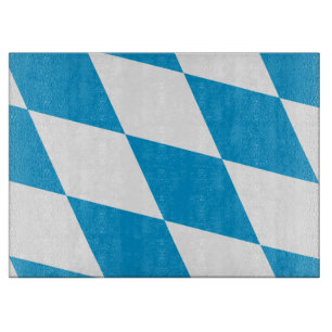 Glasschneider mit der Flagge Bayerns Schneidebrett