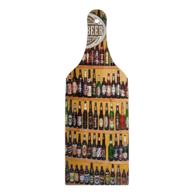 Glasschneiderbier Schneidebrett (Vorderseite)