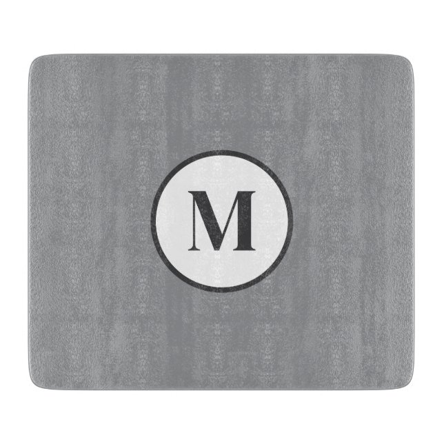 Glasschneidplatte Schneidebrett (Vorderseite)