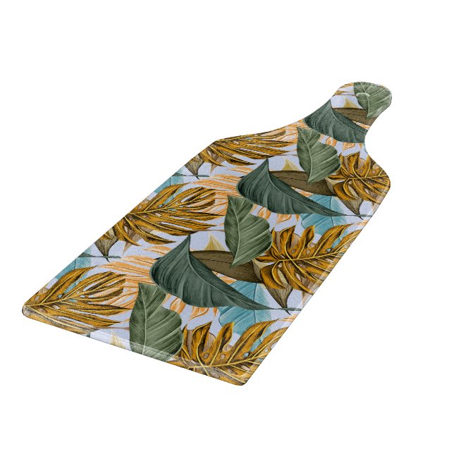 Glasschneidplatte Schneidebrett (Ecke)