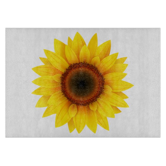 Glasschneidplatte Schneidebrett (Vorderseite)