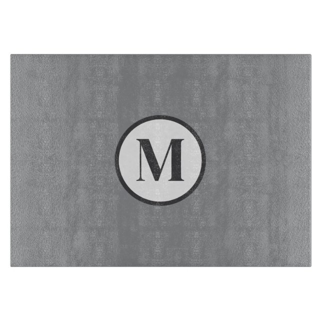 Glasschneidplatte Schneidebrett (Vorderseite)