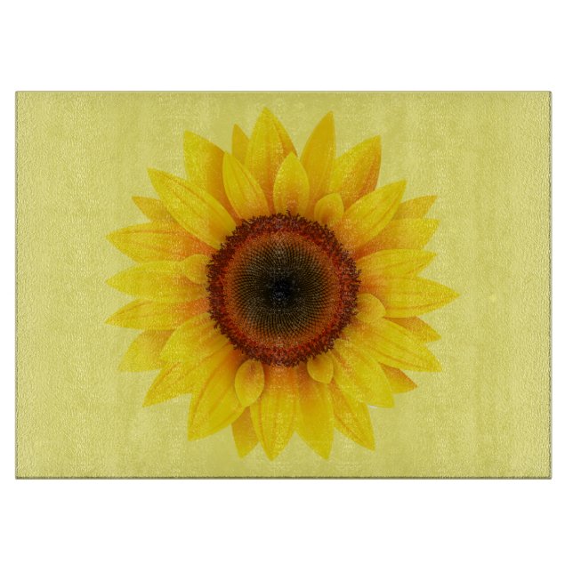 Glasschneidplatte Schneidebrett (Vorderseite)