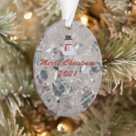 Glasschnitt Ornament