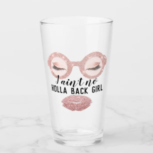 Glasses Girly Rose Funny Unique Eyelashes Makeup Glas