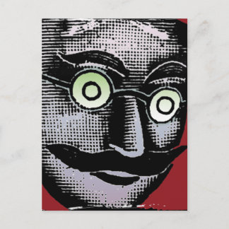 Glasses Postcard Postkarte