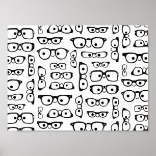 Glasses Poster