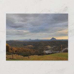 Glasshouse Mountains Queensland Postkarte
