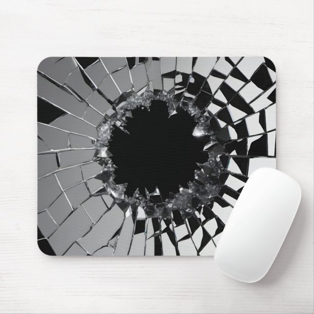 Glassplitter Mousepad (Mit Mouse)