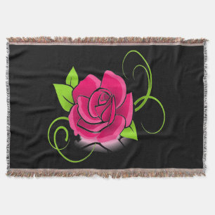 Glassrosa Rosenwirbeldecke Decke