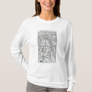 Glassworks, Illustration, die das Marmorfurnac T-Shirt