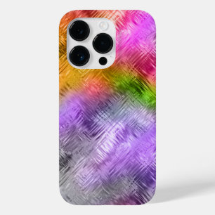 Glassy Ametrine Lila Textur Case-Mate iPhone 14 Pro Hülle