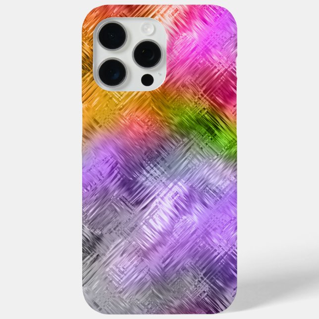 Glassy Ametrine Lila Textur Case-Mate iPhone Hülle (Rückseite)