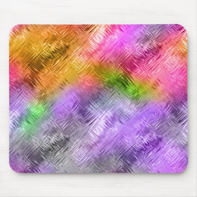 Glassy Ametrine Lila Textur Mousepad (Vorne)