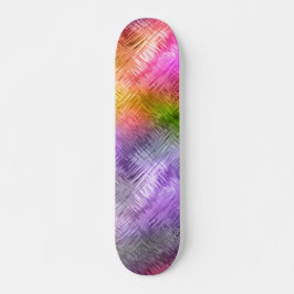 Glassy Ametrine Lila Textur Skateboard