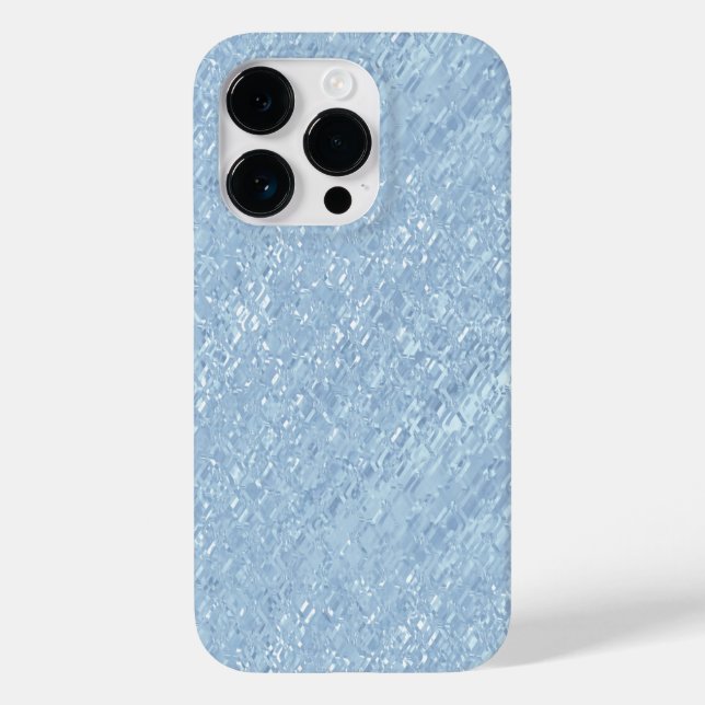 Glassy Blue Handy Case (Rückseite)
