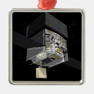 GLAST 3 SILBERNES ORNAMENT