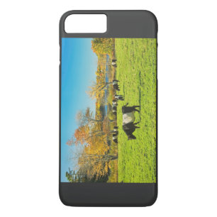 Glastagekühe Weiden auf Gras im Herbst Case-Mate iPhone Hülle