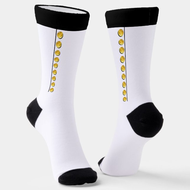 Glastasten Socken (Gewinkelt)