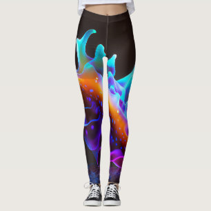 Glastige NudiBranchen-Leggings Leggings
