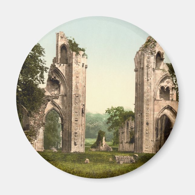 Glastonbury Abbey I, Somerset, England Magnet (Vorne)