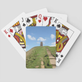 Glastonbury Tor Pay Playing Cards Spielkarten