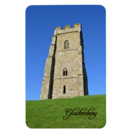 Glastonbury Tor Somerset England Foto Magnet