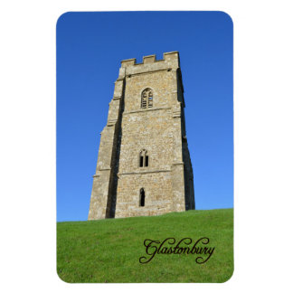 Glastonbury Tor Somerset England Foto Magnet