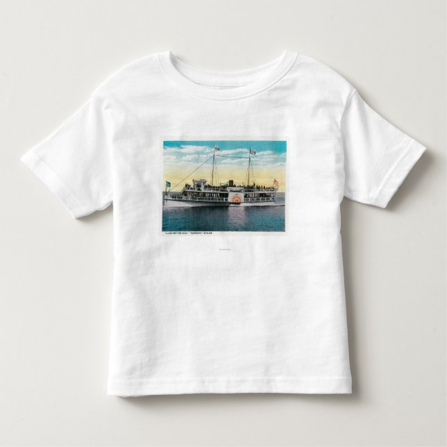 Glasunterseiten-Boot, Kaiser, Avalon Kleinkind T-shirt (Vorderseite)