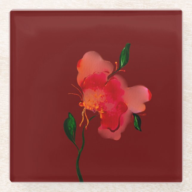 Glasuntersetzer (Vorderseite)