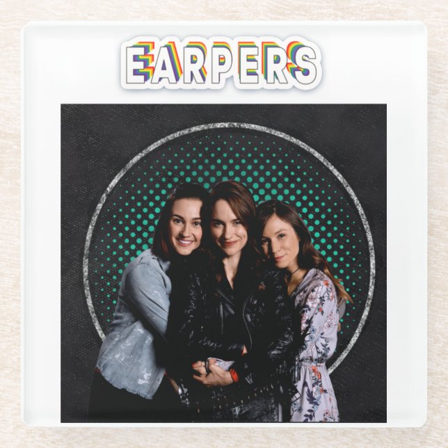 Glasuntersetzer (Vorderseite)