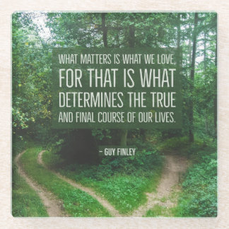 GlasUntersetzer "was wir Liebe" 4,2 x 4,2