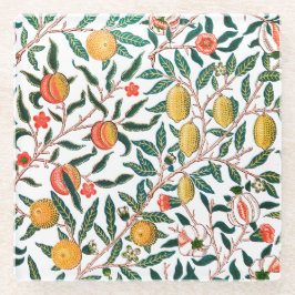 GLASUNTERSETZER: WILLIAM MORRIS: POMEGRANATE GLASUNTERSETZER