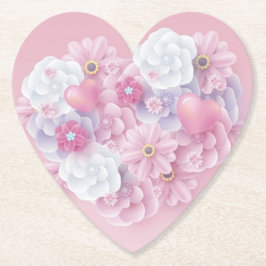 Glasunterteil aus Kernpapier Untersetzer